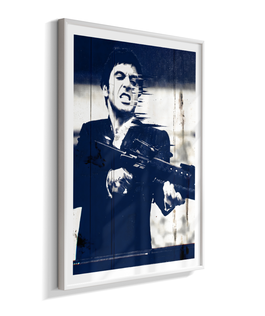 Quadro decorativo Scarface Say Hello To My Little Friend