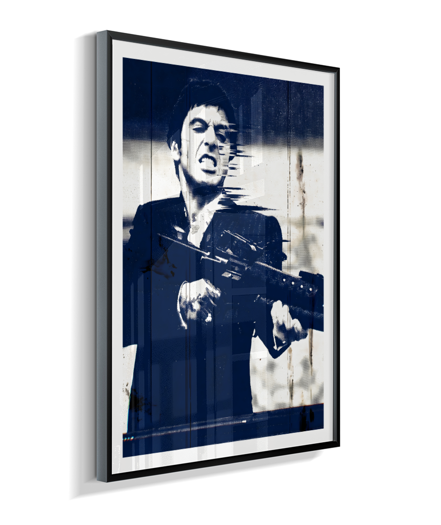 Quadro decorativo Scarface Say Hello To My Little Friend