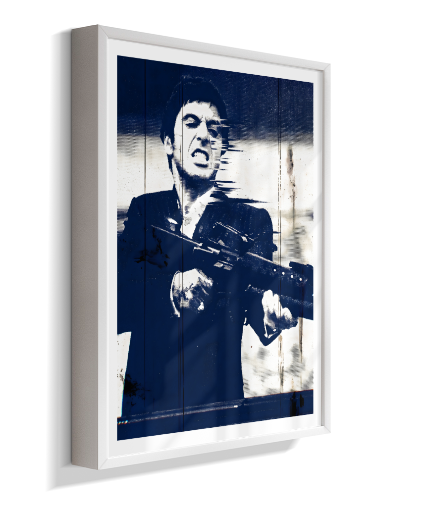 Quadro decorativo Scarface Say Hello To My Little Friend