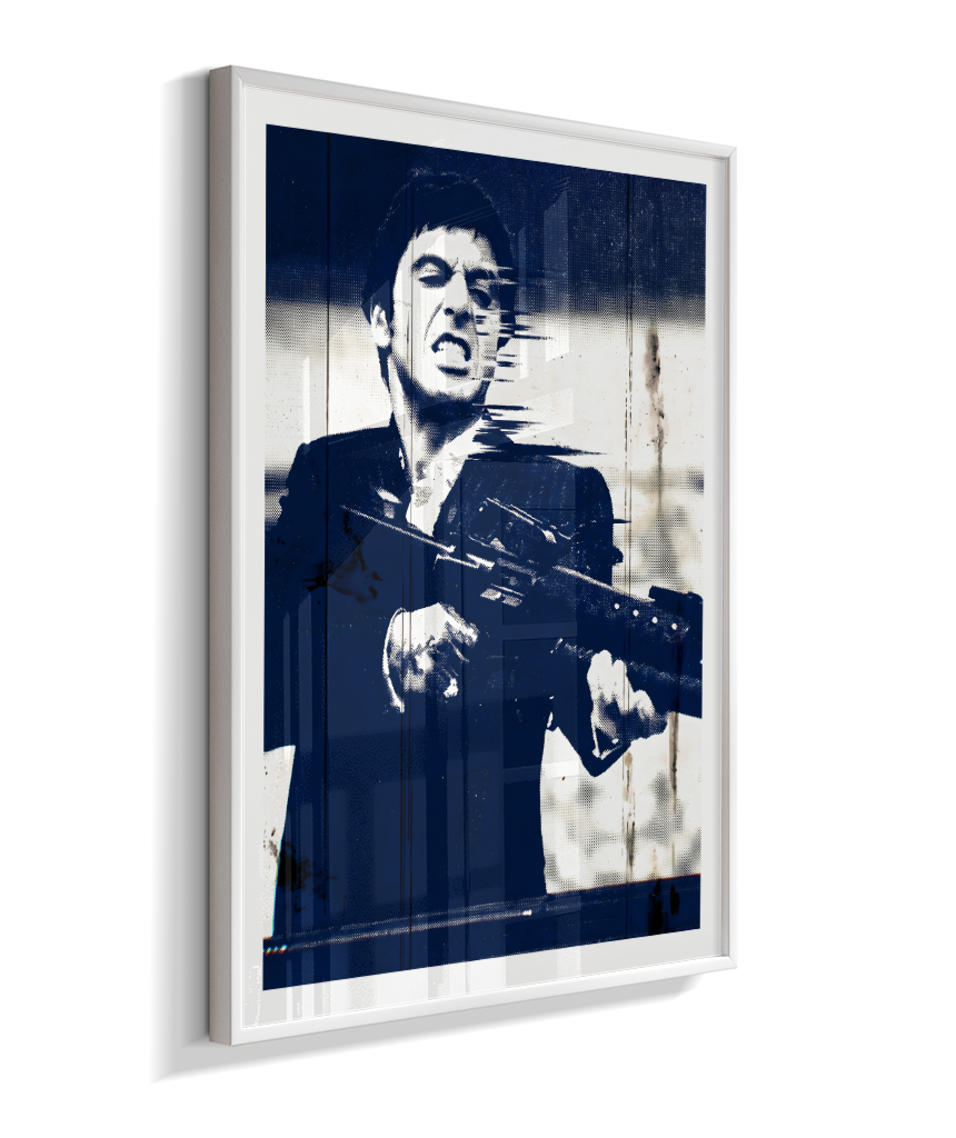 Quadro decorativo Scarface Say Hello To My Little Friend