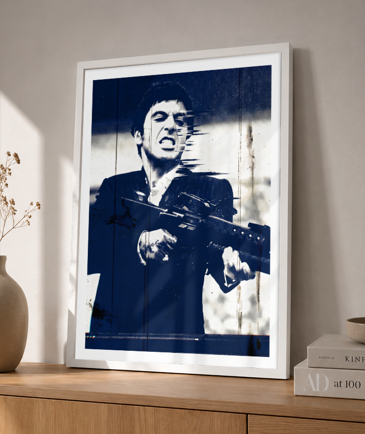 Quadro decorativo Scarface Say Hello To My Little Friend