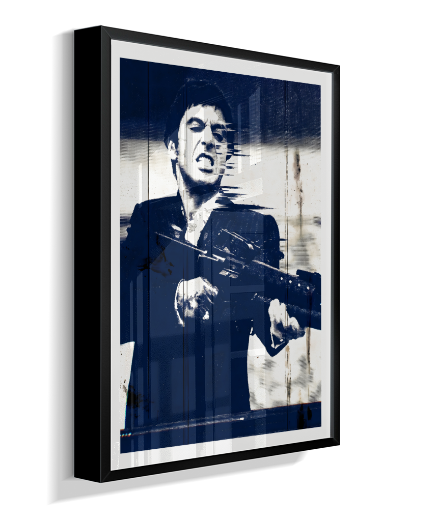 Quadro decorativo Scarface Say Hello To My Little Friend