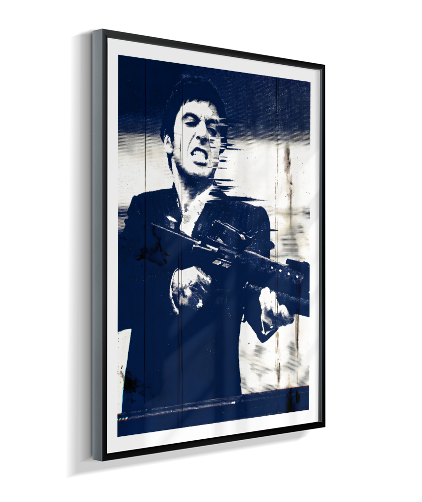 Quadro decorativo Scarface Say Hello To My Little Friend