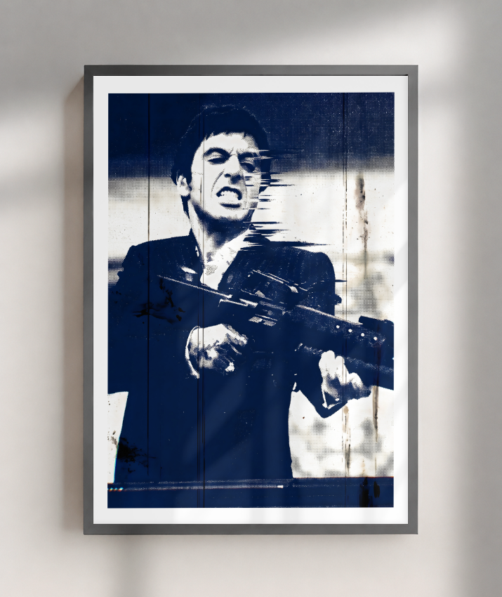 Quadro decorativo Scarface Say Hello To My Little Friend