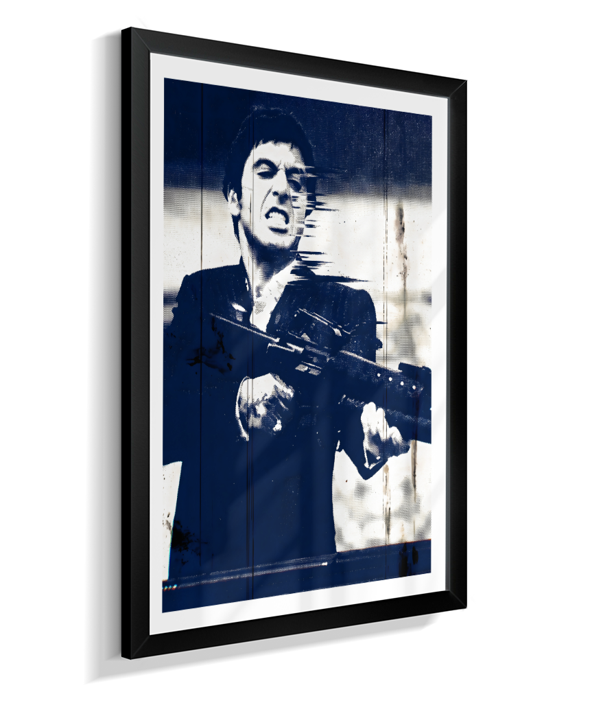 Quadro decorativo Scarface Say Hello To My Little Friend