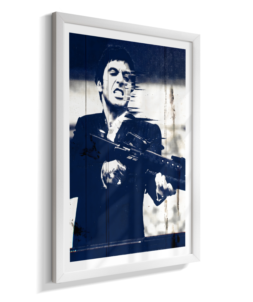 Quadro decorativo Scarface Say Hello To My Little Friend