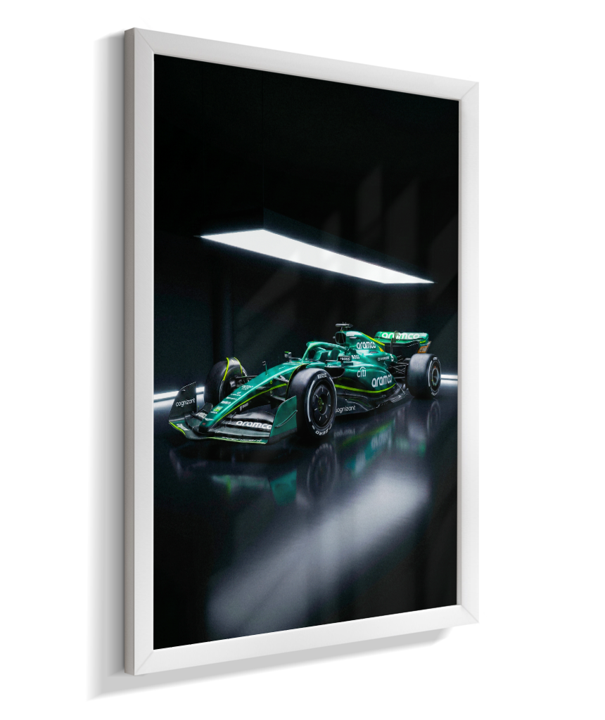 Quadro Decorativo Aston Martin F1 Studio Dark Edition