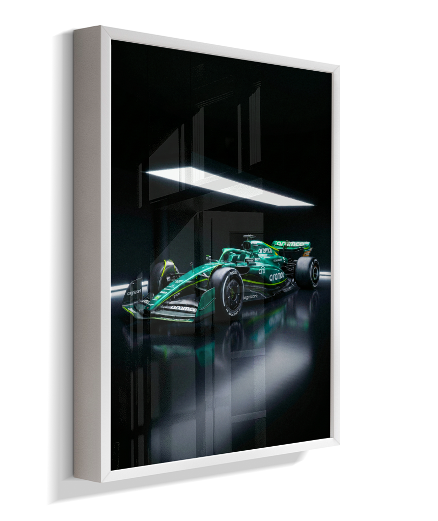 Quadro Decorativo Aston Martin F1 Studio Dark Edition
