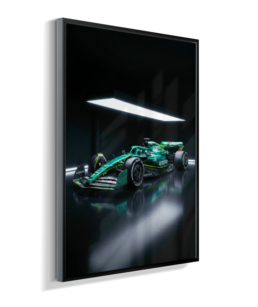 Quadro Decorativo Aston Martin F1 Studio Dark Edition