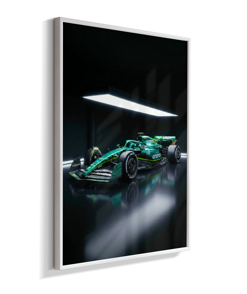 Quadro Decorativo Aston Martin F1 Studio Dark Edition