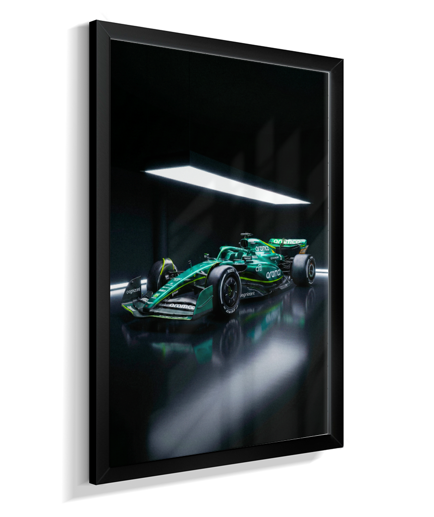 Quadro Decorativo Aston Martin F1 Studio Dark Edition