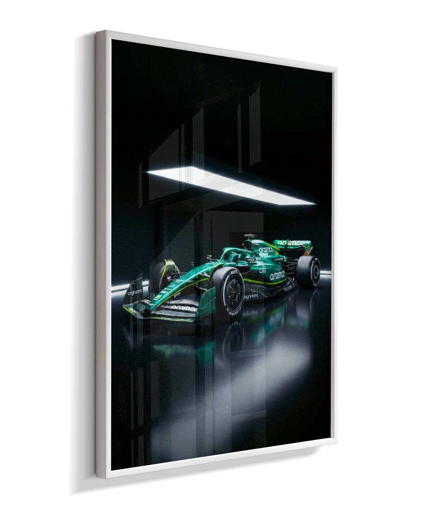 Quadro Decorativo Aston Martin F1 Studio Dark Edition