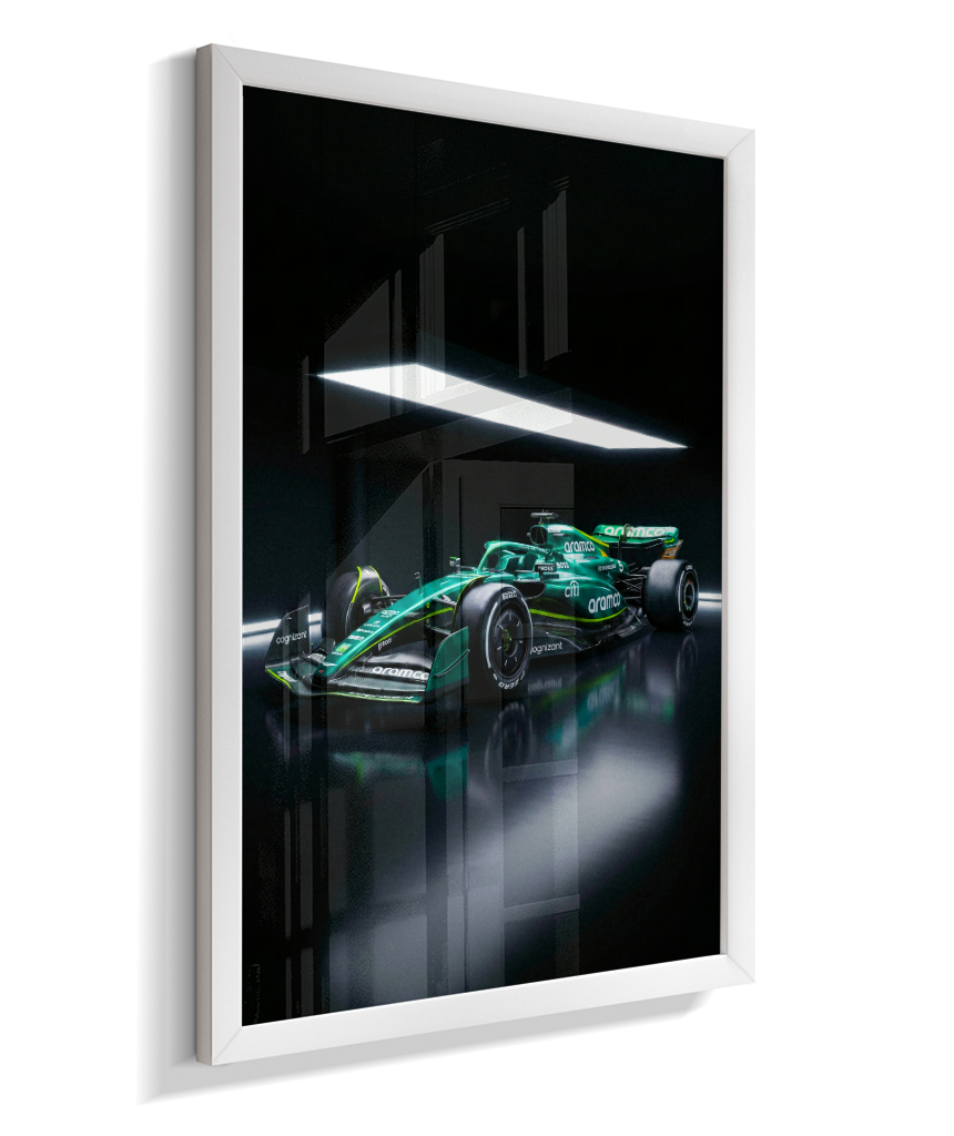 Quadro Decorativo Aston Martin F1 Studio Dark Edition