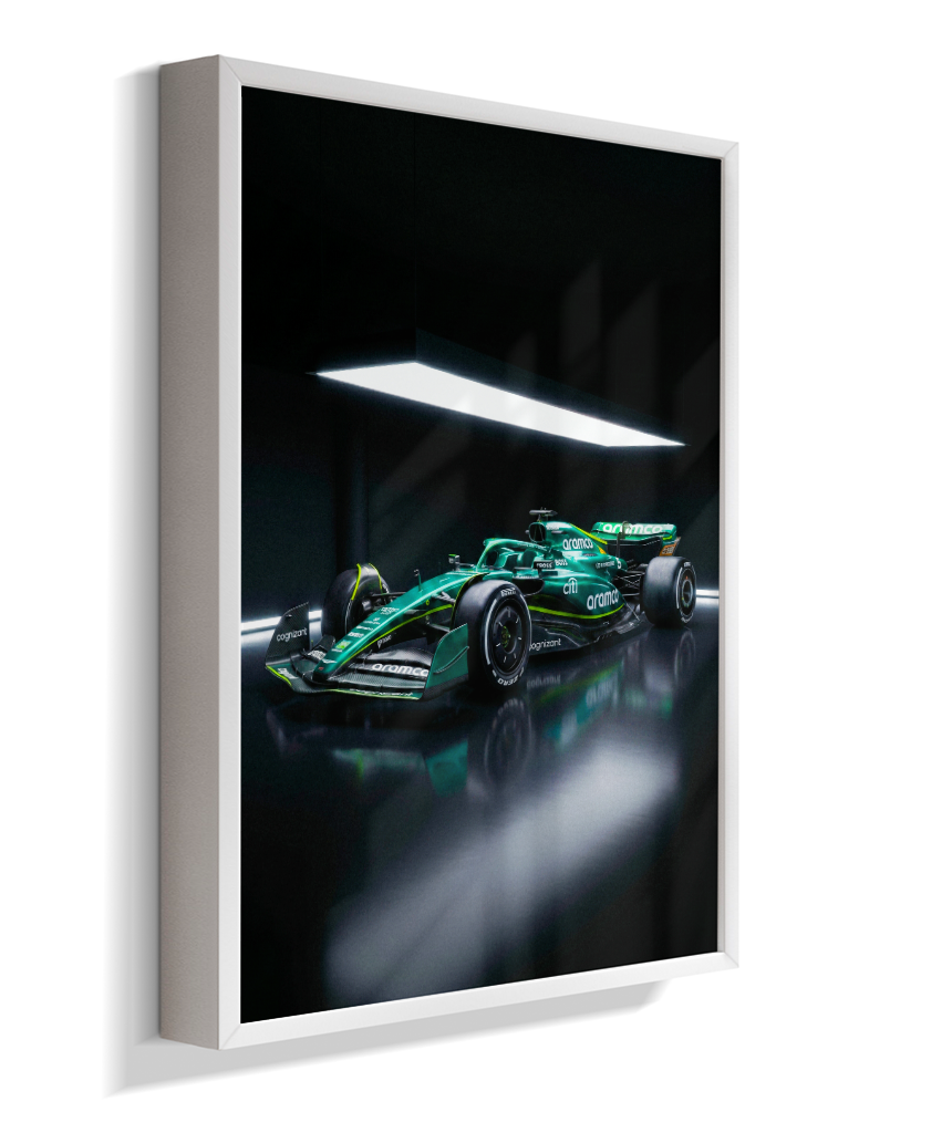 Quadro Decorativo Aston Martin F1 Studio Dark Edition