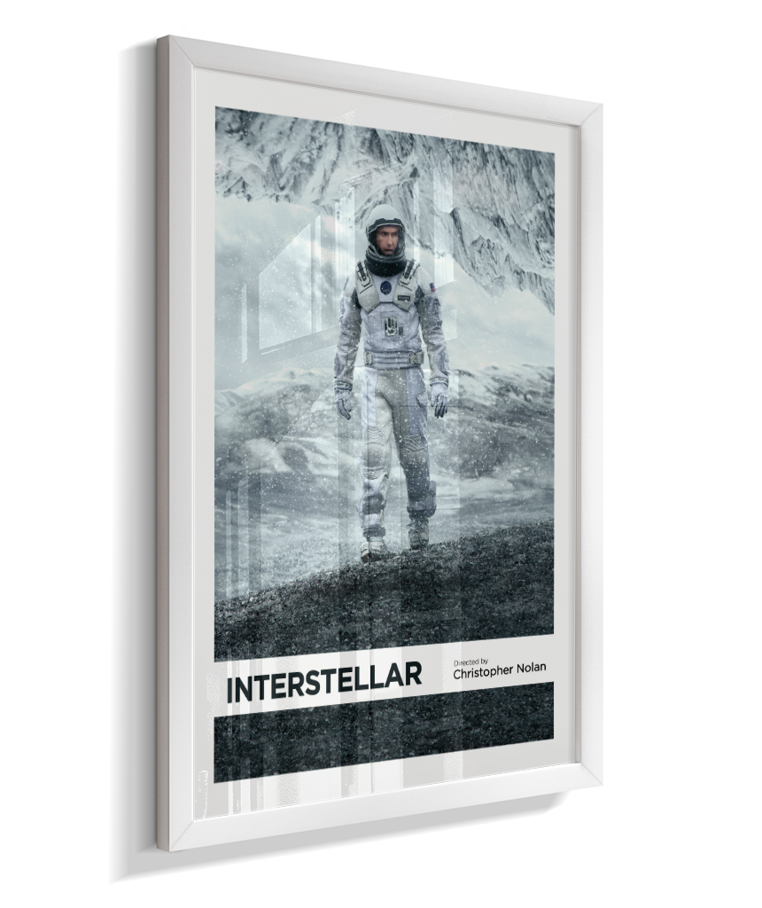Quadro Decorativo Interstellar Minimalist Editorial Art