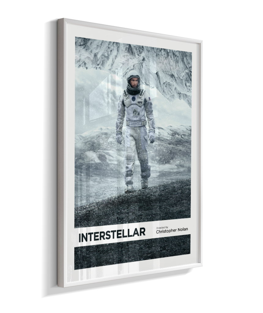Quadro Decorativo Interstellar Minimalist Editorial Art