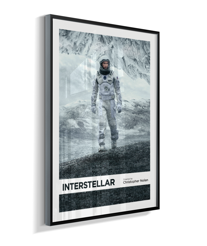 Quadro Decorativo Interstellar Minimalist Editorial Art