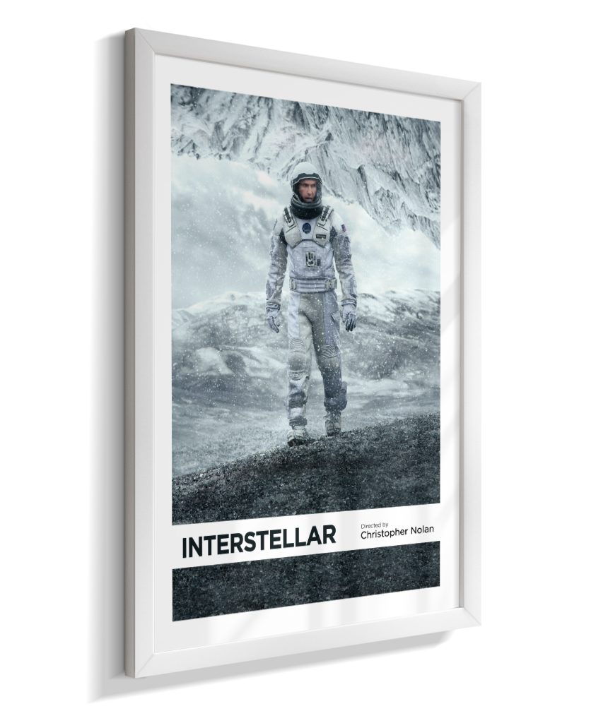 Quadro Decorativo Interstellar Minimalist Editorial Art