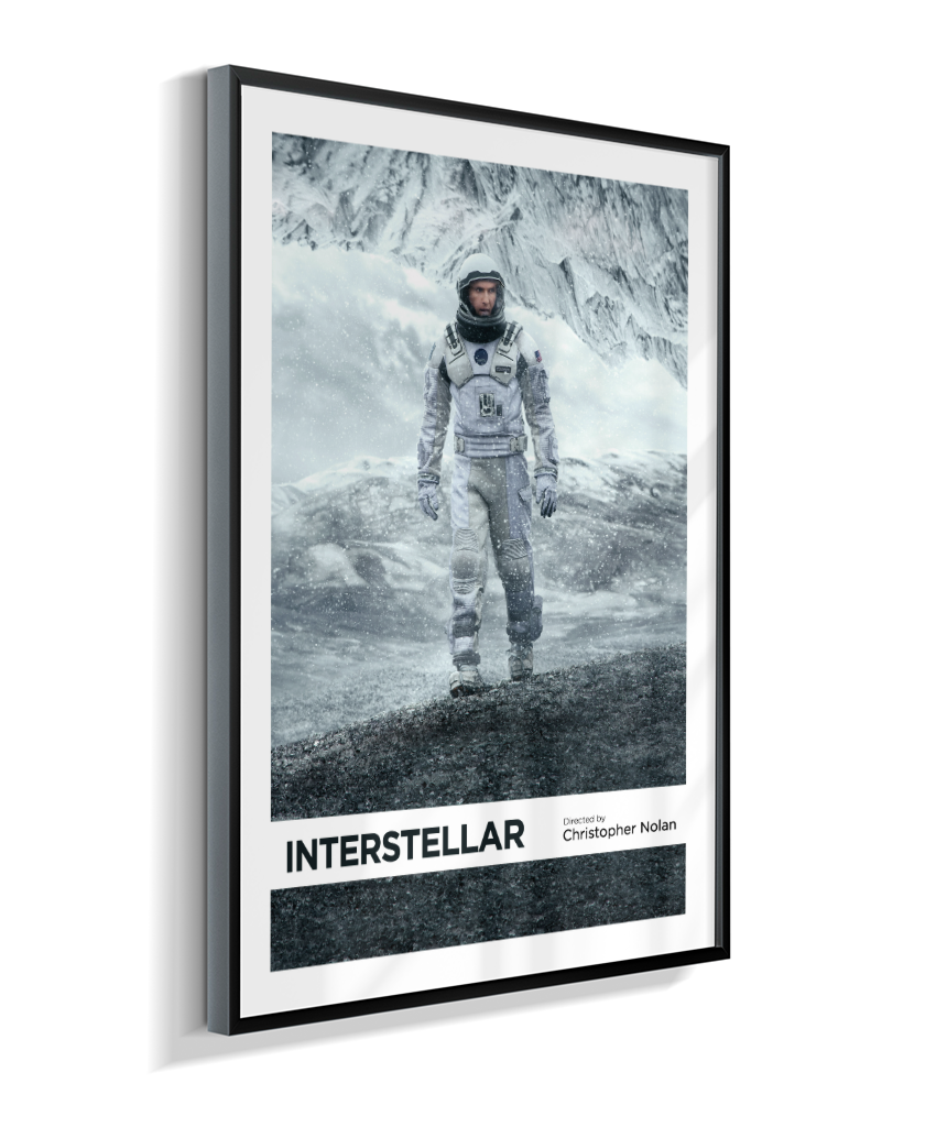 Quadro Decorativo Interstellar Minimalist Editorial Art