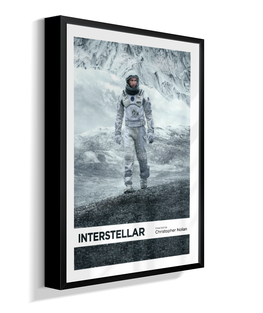 Quadro Decorativo Interstellar Minimalist Editorial Art
