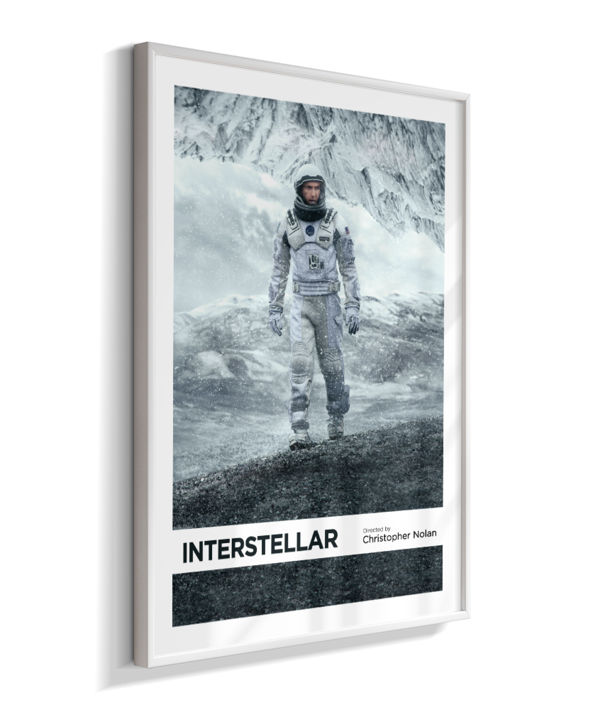 Quadro Decorativo Interstellar Minimalist Editorial Art