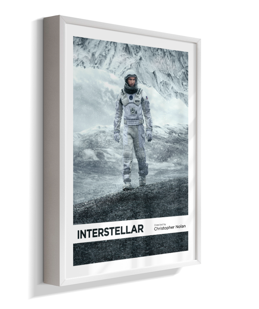 Quadro Decorativo Interstellar Minimalist Editorial Art
