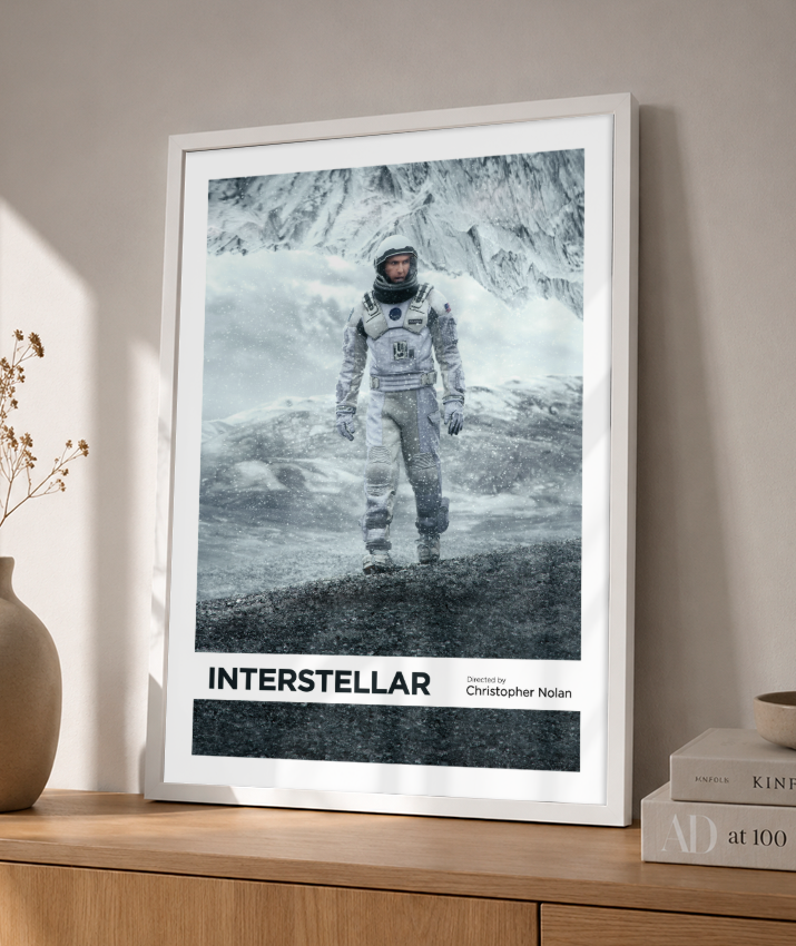 Quadro Decorativo Interstellar Minimalist Editorial Art