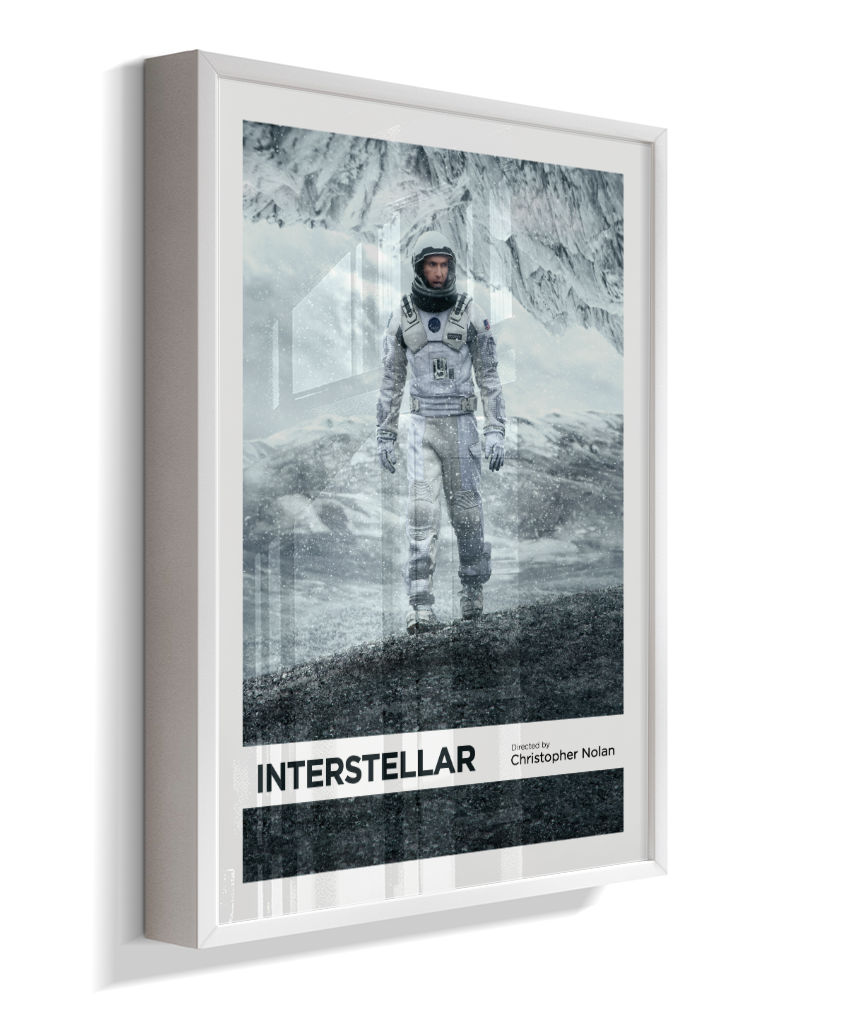 Quadro Decorativo Interstellar Minimalist Editorial Art