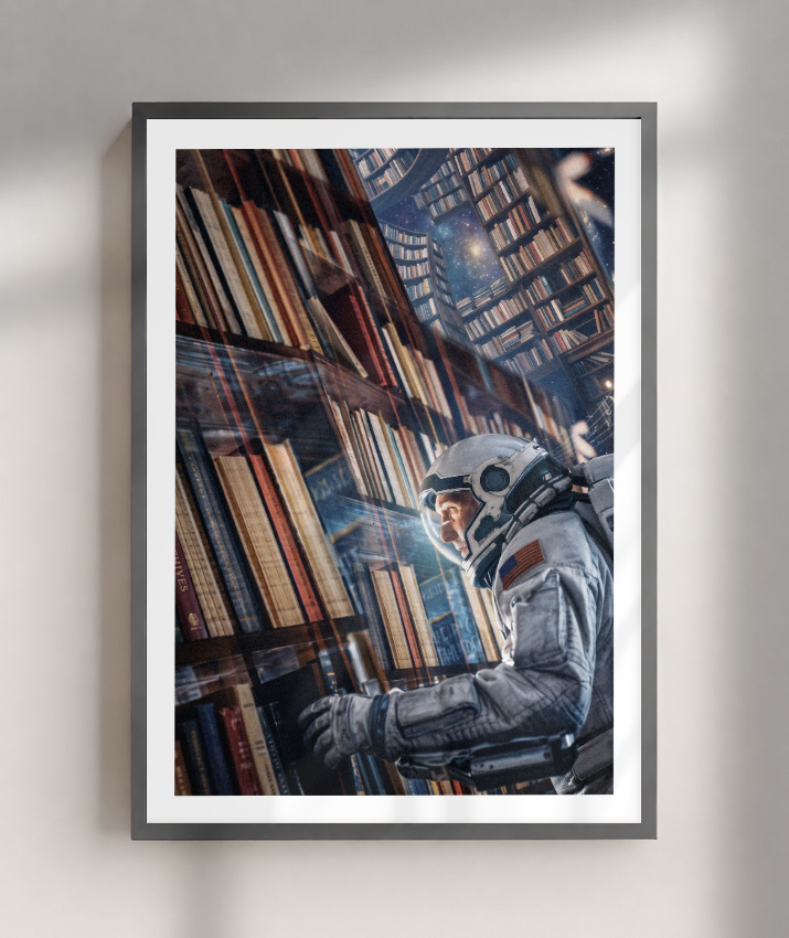 Quadro Decorativo Interstellar Perspectiva Tesseract