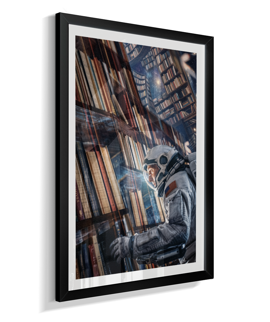 Quadro Decorativo Interstellar Perspectiva Tesseract