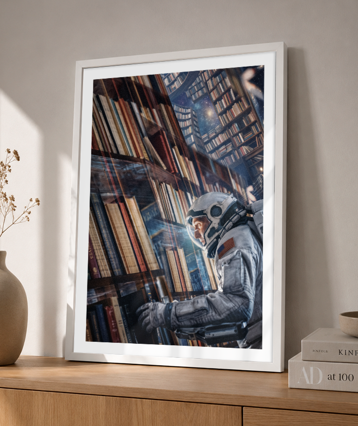 Quadro Decorativo Interstellar Perspectiva Tesseract