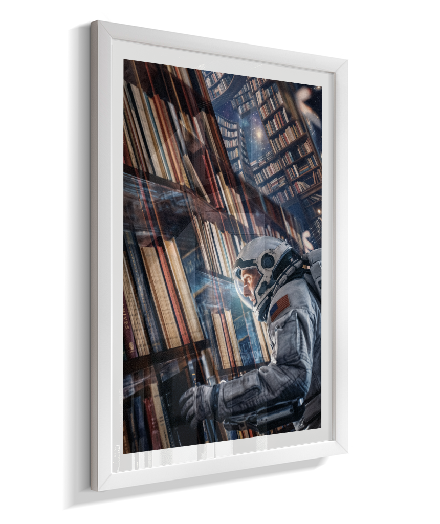 Quadro Decorativo Interstellar Perspectiva Tesseract