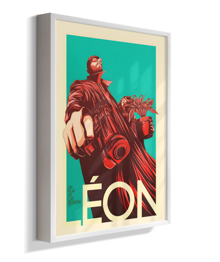 Quadro Decorativo O Professional - Ilustração HQ Fine Art