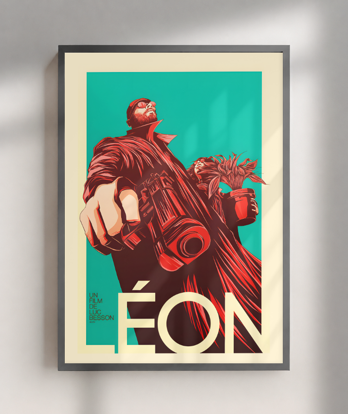 Quadro Decorativo O Professional - Ilustração HQ Fine Art