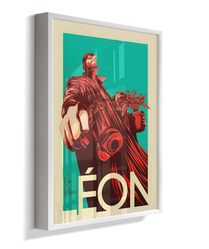 Quadro Decorativo O Professional - Ilustração HQ Fine Art