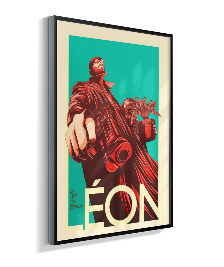 Quadro Decorativo O Professional - Ilustração HQ Fine Art