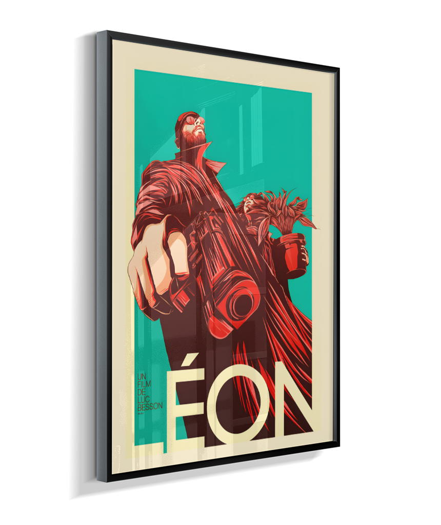 Quadro Decorativo O Professional - Ilustração HQ Fine Art