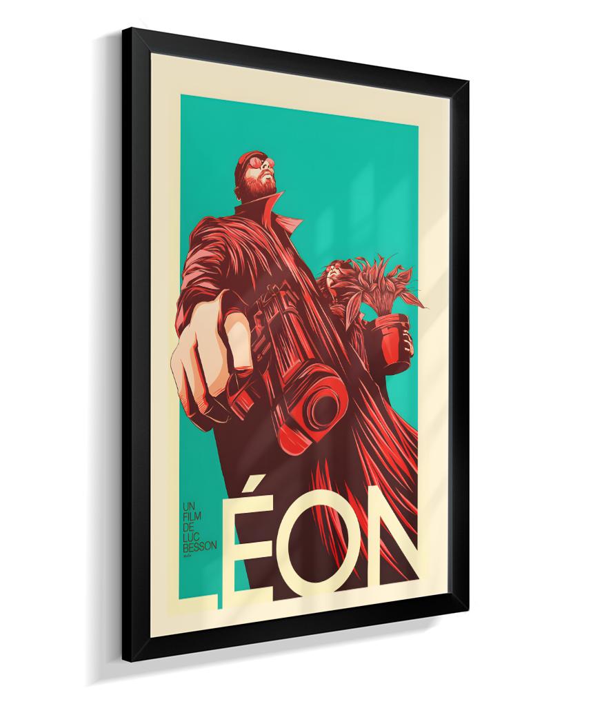Quadro Decorativo O Professional - Ilustração HQ Fine Art