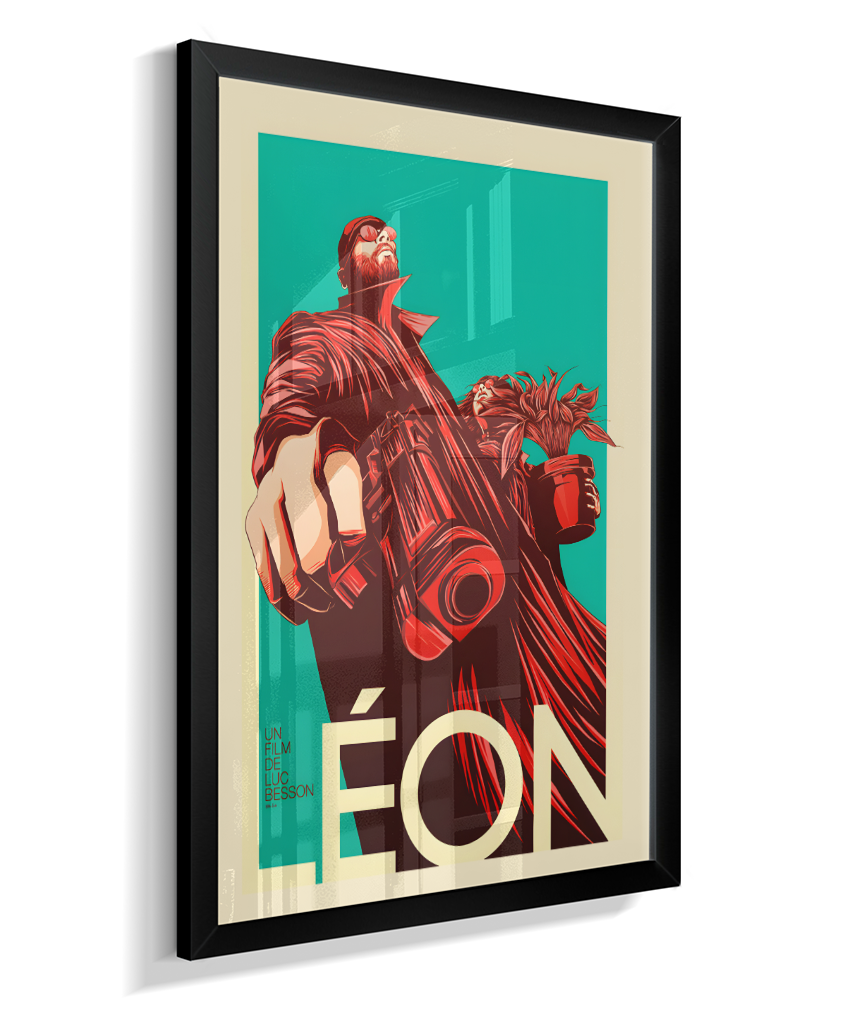 Quadro Decorativo O Professional - Ilustração HQ Fine Art