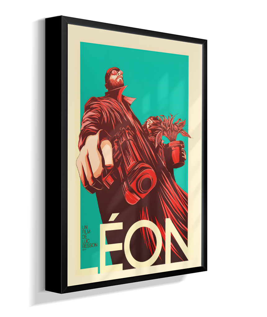 Quadro Decorativo O Professional - Ilustração HQ Fine Art