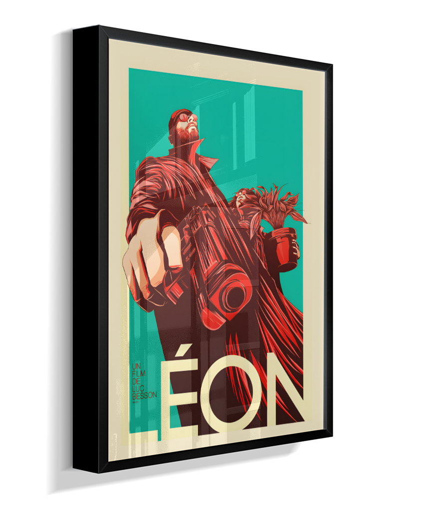 Quadro Decorativo O Professional - Ilustração HQ Fine Art