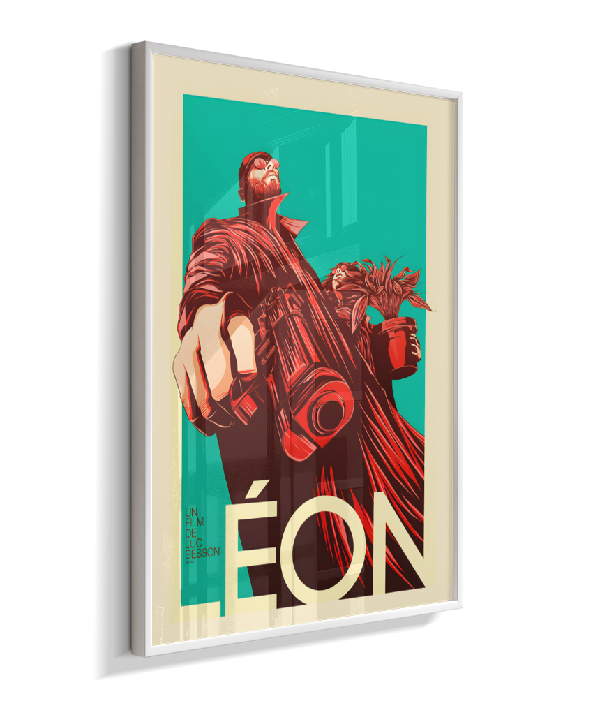 Quadro Decorativo O Professional - Ilustração HQ Fine Art