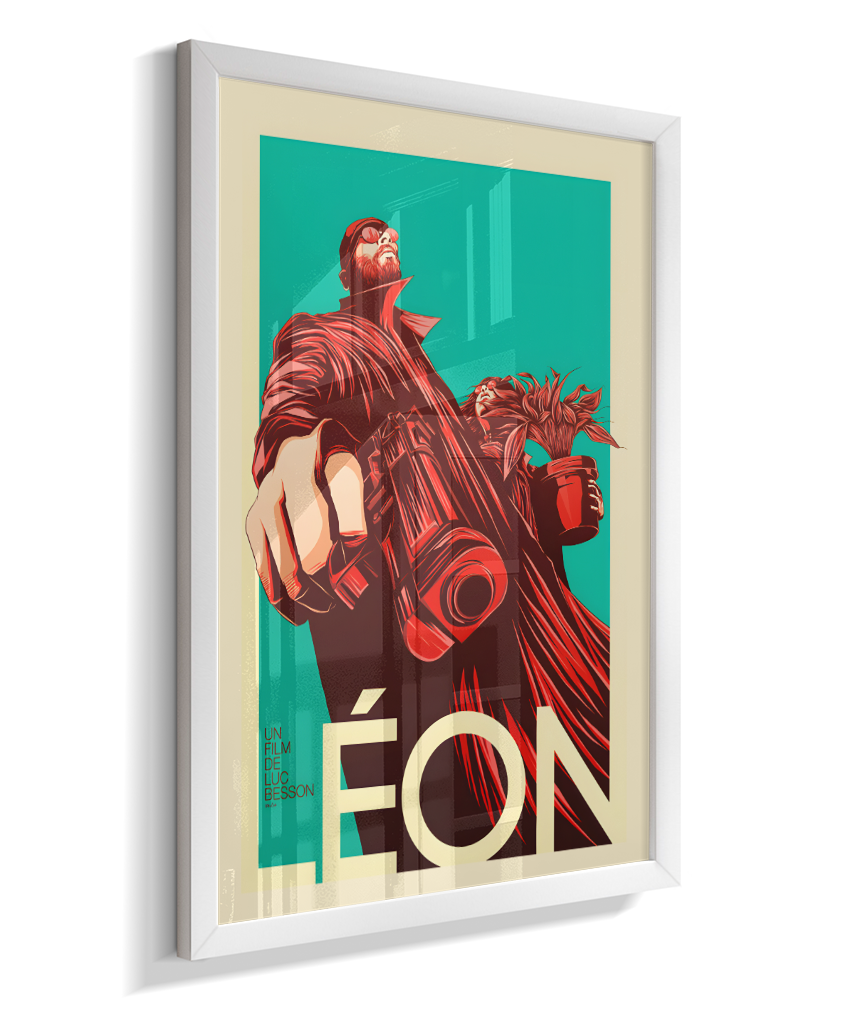 Quadro Decorativo O Professional - Ilustração HQ Fine Art
