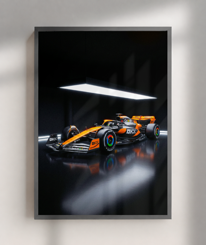 Quadro Decorativo McLaren F1 Studio Dark Edition