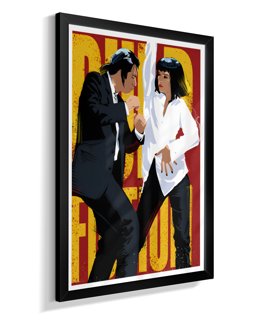 Quadro Decorativo Pulp Fiction Dança Twist