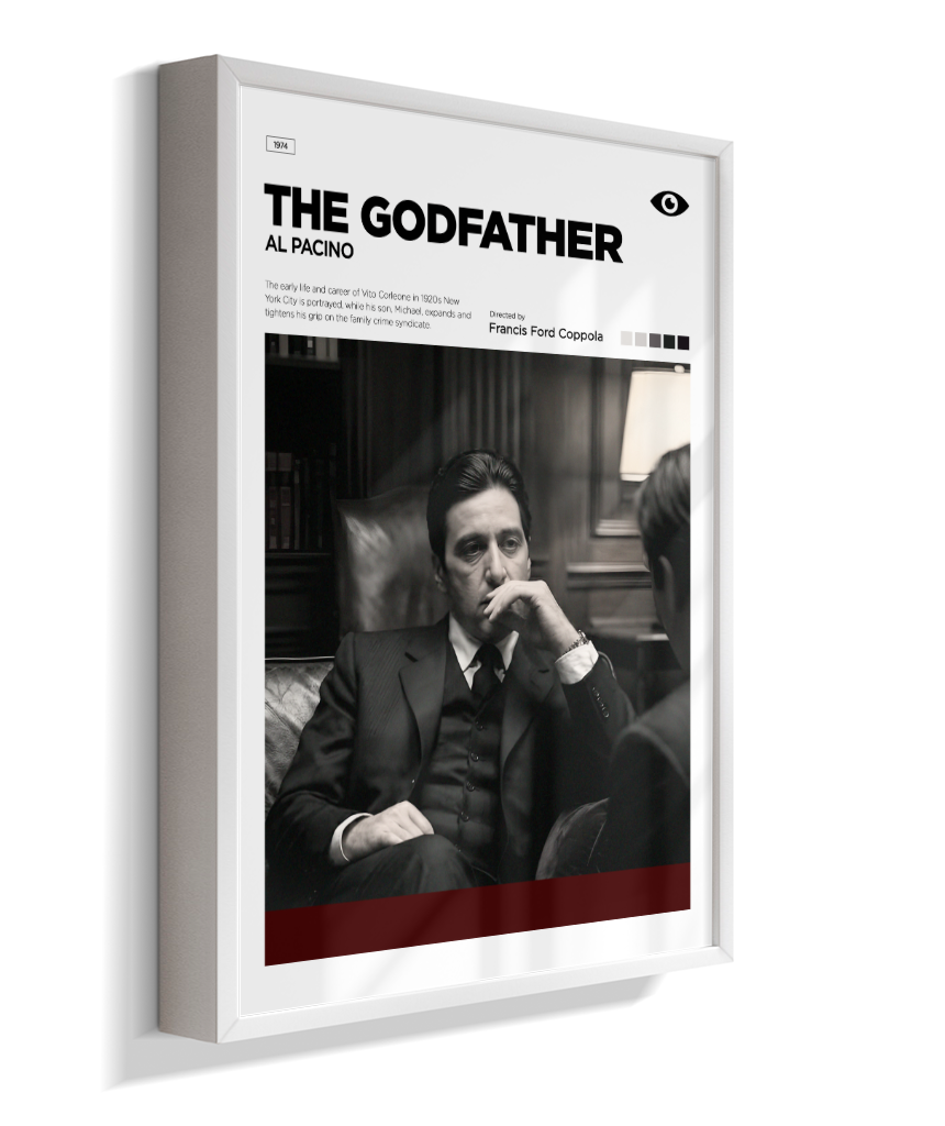 Quadro Decorativo The Godfather - Michael Corleone Concept