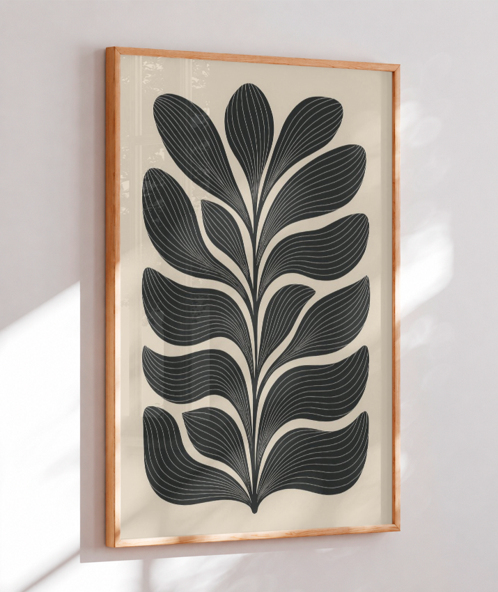 Arte Botânica Abstrata