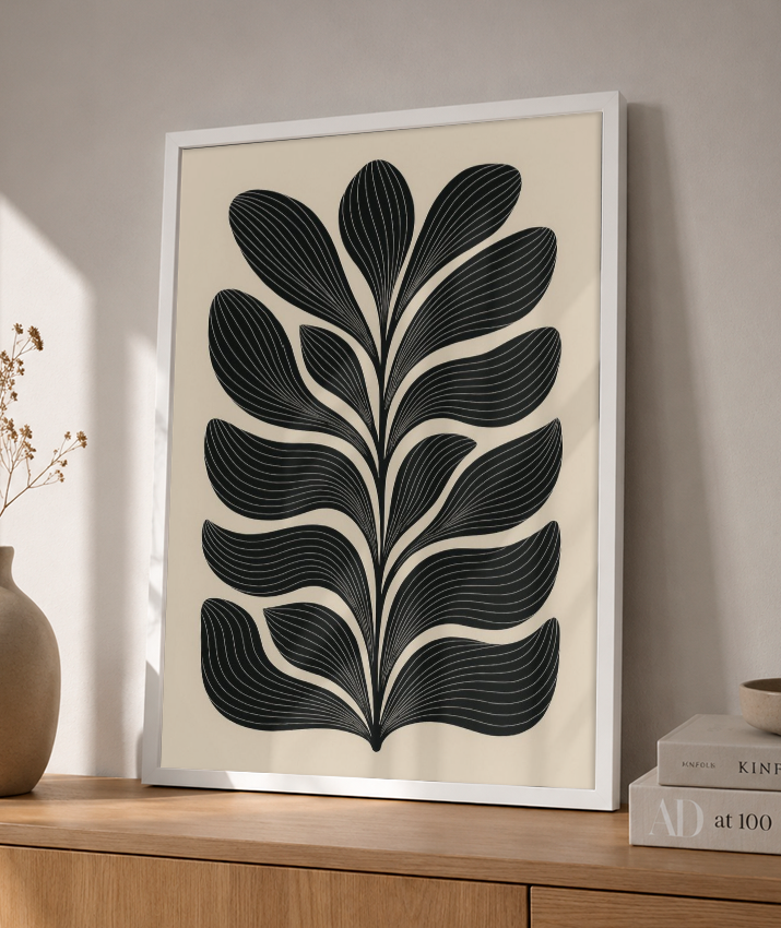 Arte Botânica Abstrata