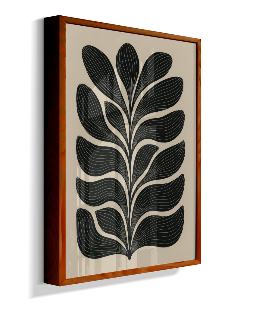 Arte Botânica Abstrata