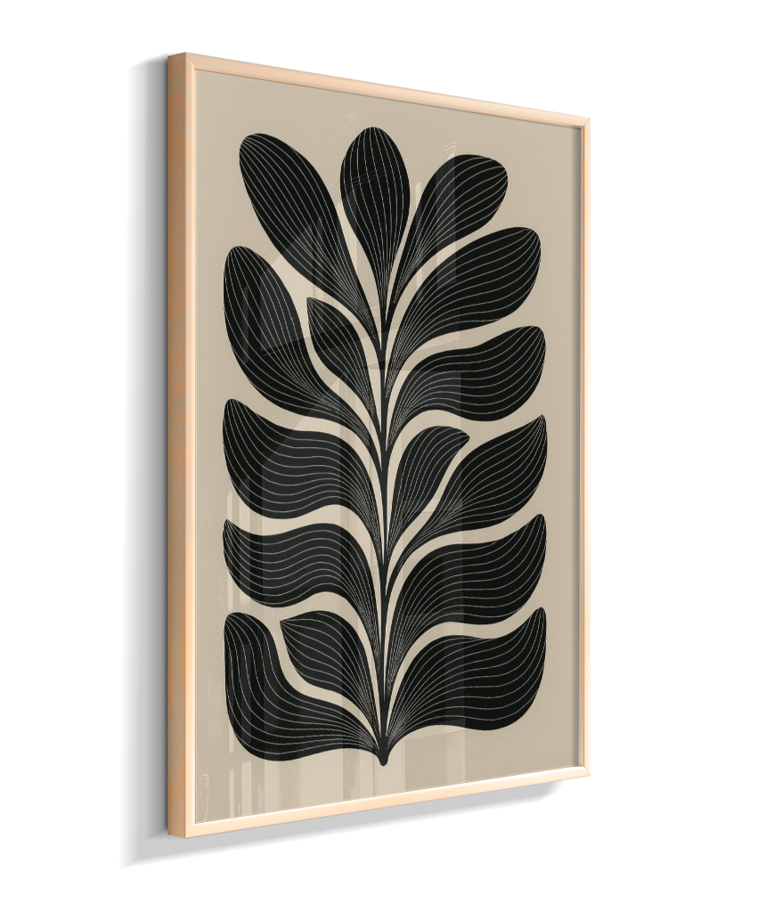 Arte Botânica Abstrata